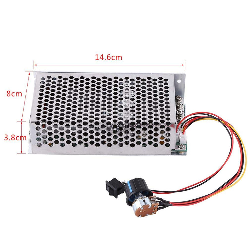 Universal DC Motor Speed Controller 10-50V, PWM Control Switch Governor for Brush Motors – Industrial Use,