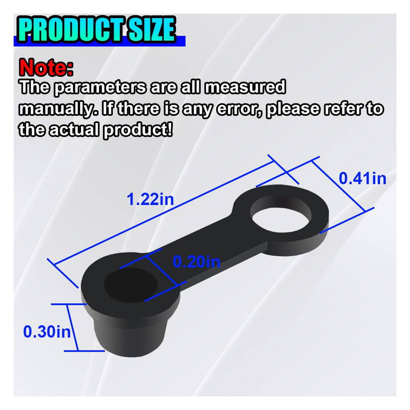 24PCS Brake Bleeder Screw Caps, Vehicle Rubber Grease Fitting Zerk Covers, Automotive Brake Bleeder Nipple Dust Cover Accessories for Motorcycle Bicycle Car 24PCS