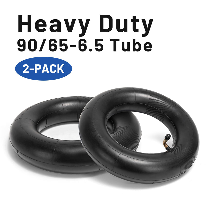 Heavy-Duty 90 65-6.5 inch Electric Scooter Inner Tube Replacement Front or Rear 80 65-6.5 and 110 50-6.5 Tire Tube Fitsh For Gas and Electric Scooter Bike 2 Packs