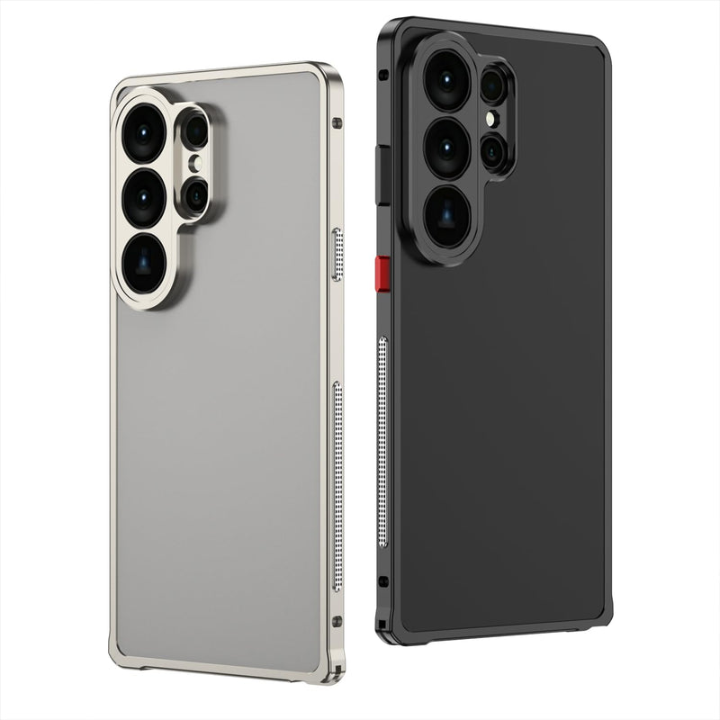 Designed for Honor Magic8 Pro Cases Ultra-Thin Metal Bumper Case Lightweight Aluminum Alloy Frame Heat Dissipation Design Seahorse Buckle & Precise Cutouts,Gold gold