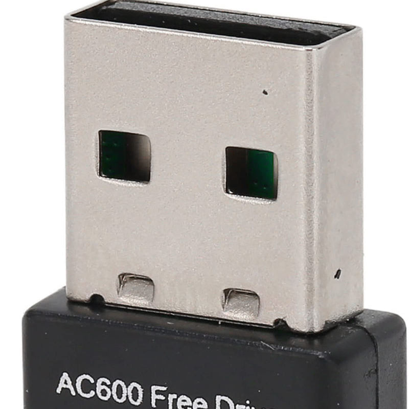 Ejoyous USB Adapter, 600Mbps Dual Band 2.4G 5.8G Support AP Mode IEEE 802.11g Network Adapter for Laptop Desktop PC for Vista/XP/2000/7/8/10, Linux, OS X