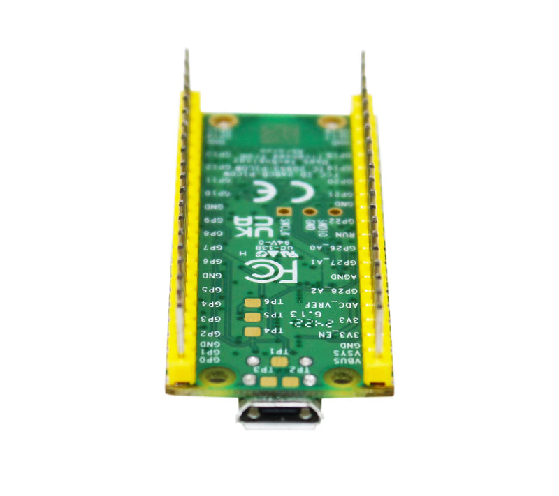 DIGISHUO 2Pcs Raspberry Pi Pico W WiFi Wireless Microcontroller Board with Pre-Soldered Header Flexible Digital Interfaces | Based on RP2040 Chip | Dual-Core ARM Cortex M0+ Processor 133 MHz 2Pcs Raspberry Pi Pico WH Module