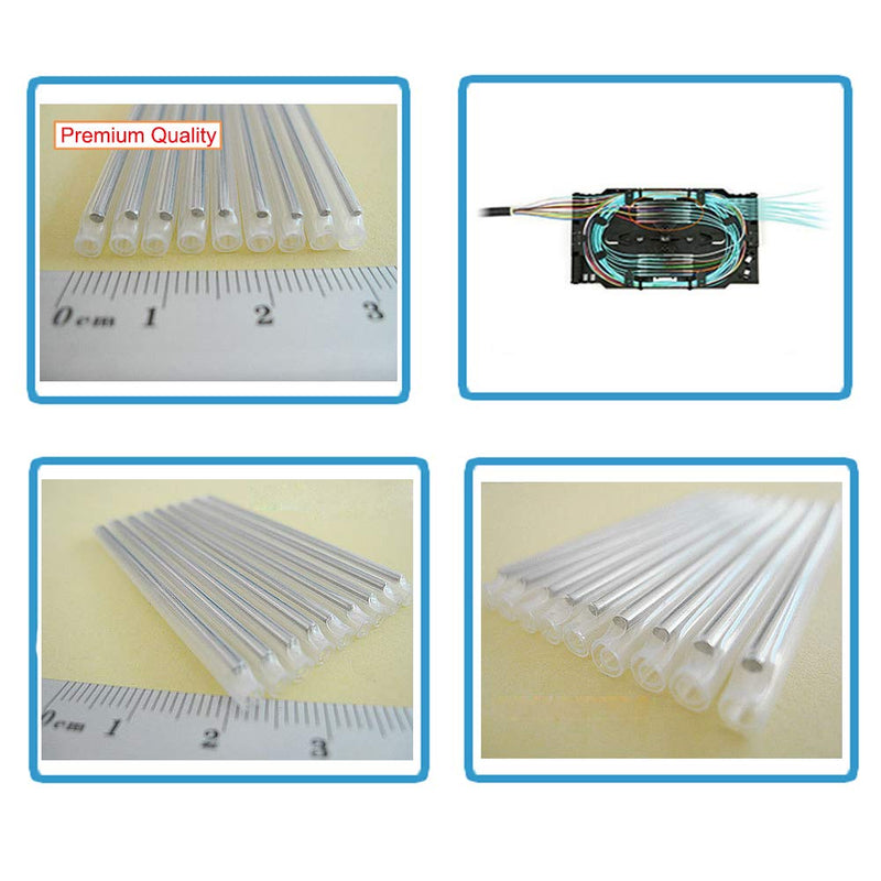 Fiber Optic Fusion Splice Protection Sleeve 1000pcs,Come with Box(Recovered Dia.2.4mm,60mm) OD2.4mm 60mm(L)