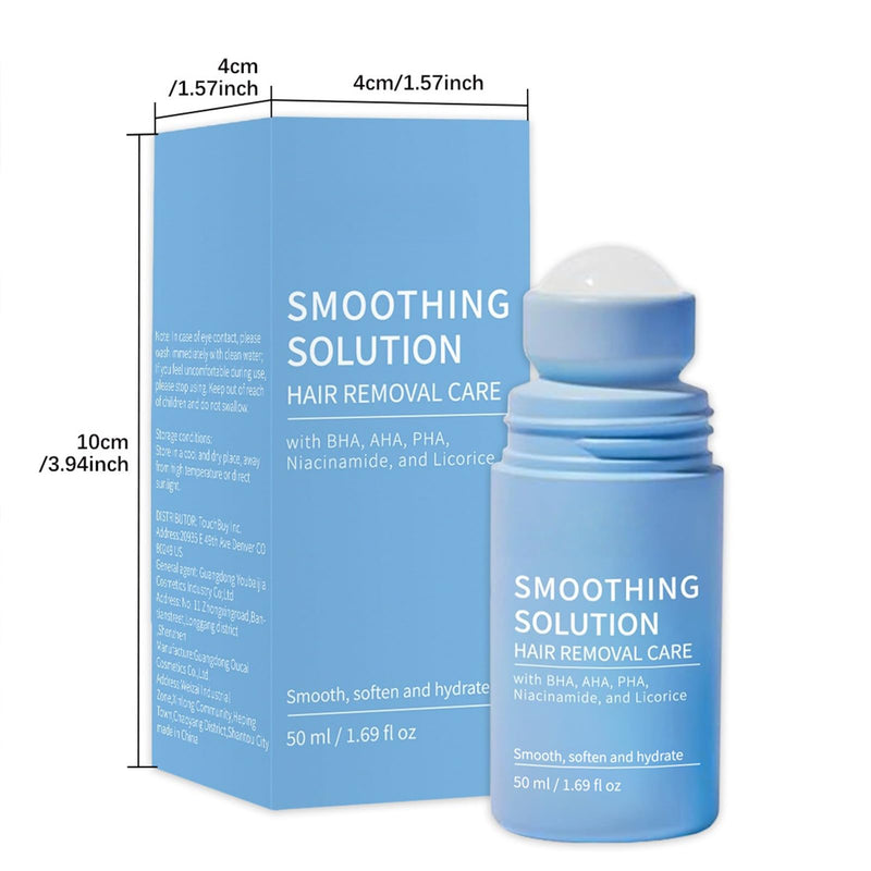 High Roller Ingrown Tonic | Razor Bump & Ingrown Hair Treatment with BHA AHA | Roller Ball Applicator for Underarms Abdomen Bikini Line for Men & Women