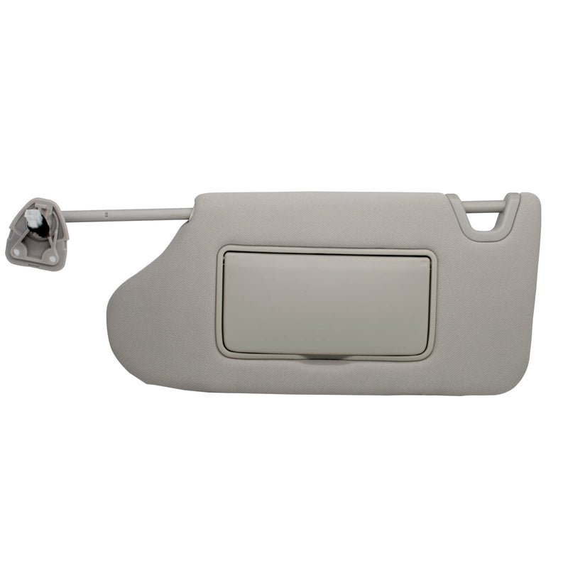NHILES Left Driver Side Sun Visor Compatible with Nissan Altima 2013 2014 2015 2016 2017 2018 with Light, Without Sunroof 96401-3TA2A Color Gray Left Gray