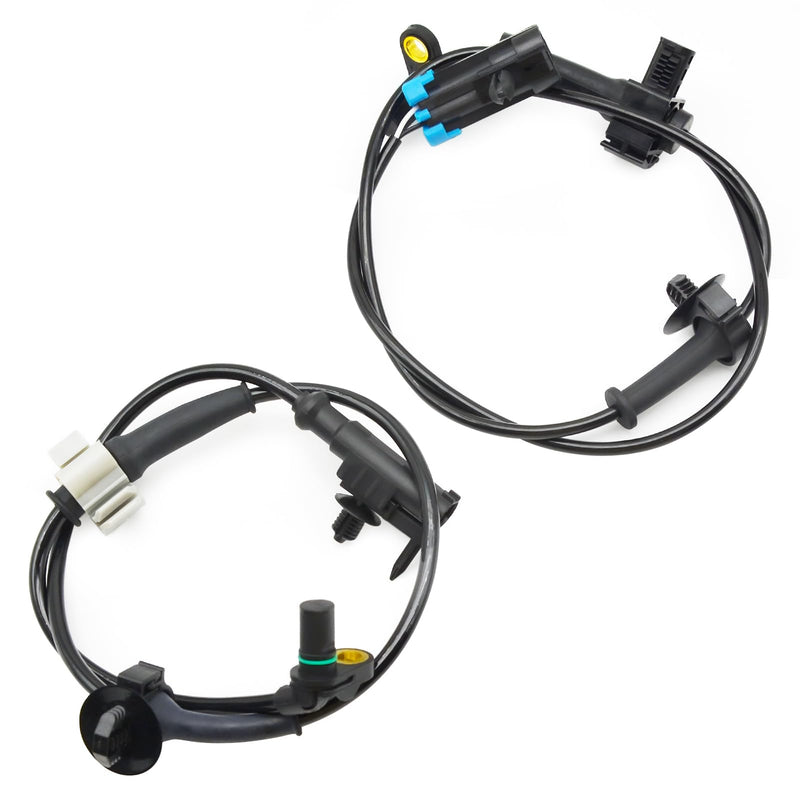 Set of 4 ALS1464 ALS1465 Front Rear Left & Right Side ABS Wheel Speed Sensor Compatible with Chevy Tahoe, for Cadillac Escalade, for GMC Yukon XL 1500 Replace OE#15229012 15121067