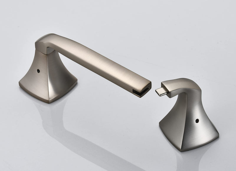 Pivoting Toilet Paper Holder for Moen YB5108BN Voss Collection, Brushed Nickel 1