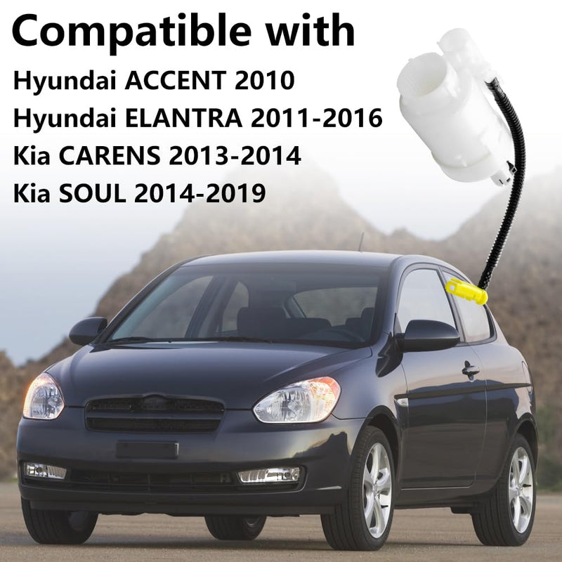 31112-A70A0 Fuel Pump Filter Fit for Hyundai ACCENT 2010/Hyundai ELANTRA 2011-2016/Kia CARENS 2013-2014/Kia SOUL 2014-2019 Replace 31112-3X000