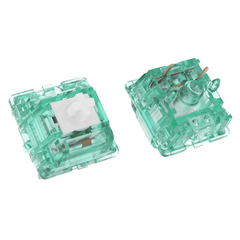 DUROCK Silent Shrimp Switches, Silent T1 Tactile Switches 67g, 5 Pins Pre-Lubed MX Silent Keyboard Switches (Silent Shrimps, 90pcs)