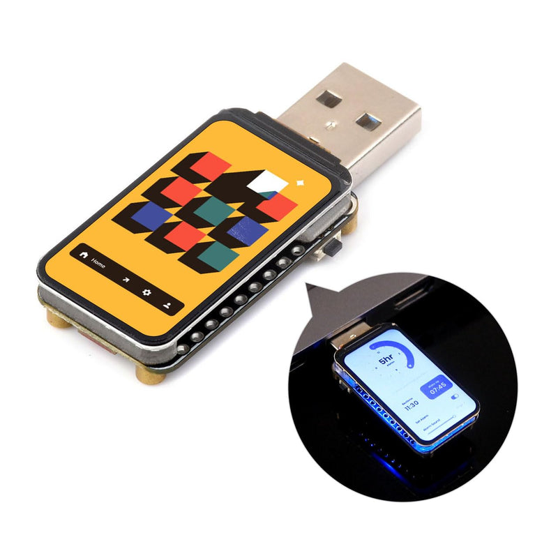 waveshare ESP32-S3 1.47inch Display Development Board,172×320 Resolution 262K Color RGB LED,Supports Multiple Peripherals