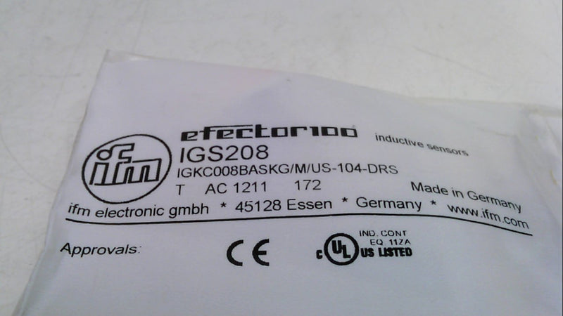 Efector IGS208 Inductive Proximity Switch