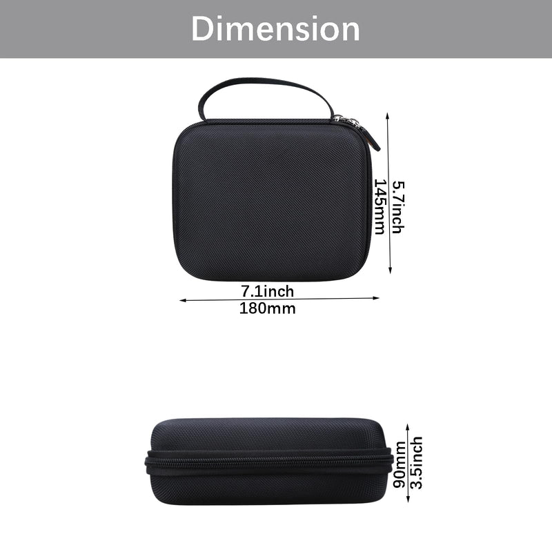 Legestori Hard EVA Carry Case for Bluetooth Number Pad | Compatible with Lekvey/iClever/Nulea/JOYEKY, Water-Resistance, Wireless Number Pad Protective Storage, Case Only