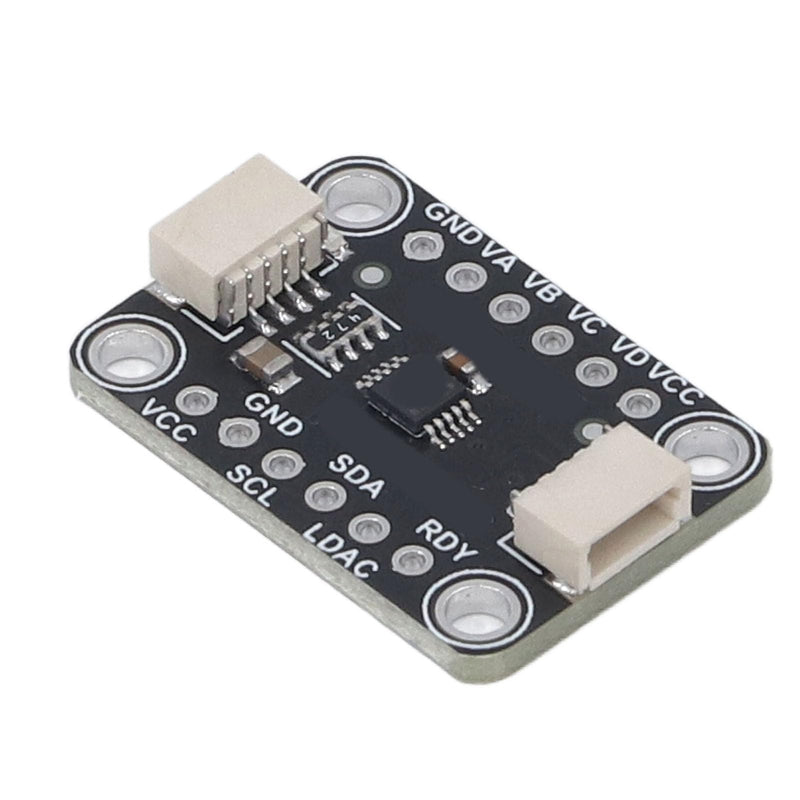 4 Way Digital Analog Converter Quad DAC Board MCP4728 EEPROM Stemma QT Qwiic I2C 4 Channels 12-Bit 2.7V-5.5V PCB Mount,Analog to Digital Converter Amplifier High Precision Converter Development Board