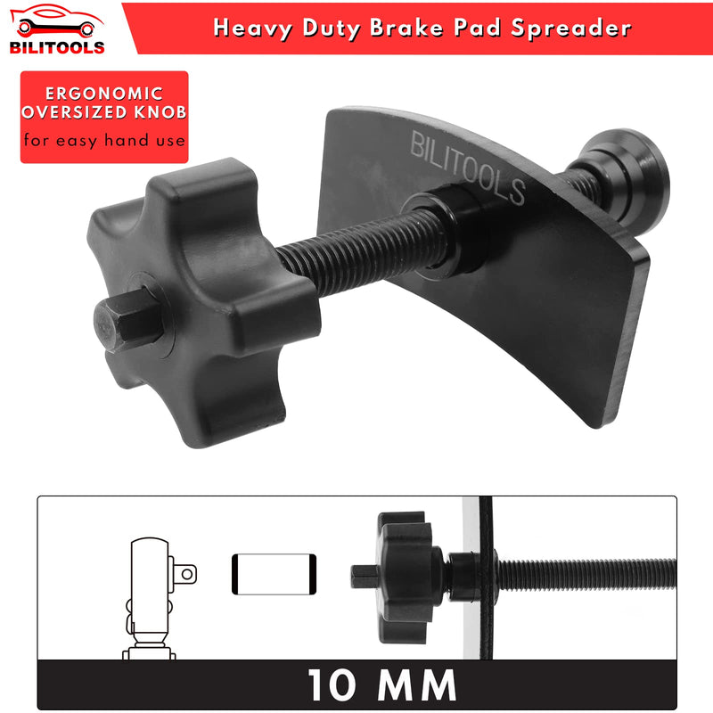 BILITOOLS Brake Pad Spreader Heavy Duty Disc Brake Pad Separator Tool Piston Brake Caliper Compression Tool