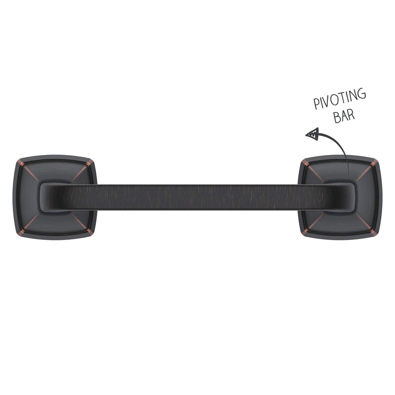 Pfister Bronson Toilet Paper Holder, Bathroom Tissue Holder, Wall-Mounted, Screw-In, Tuscan Bronze Finish, BPHBS1Y not_applicable