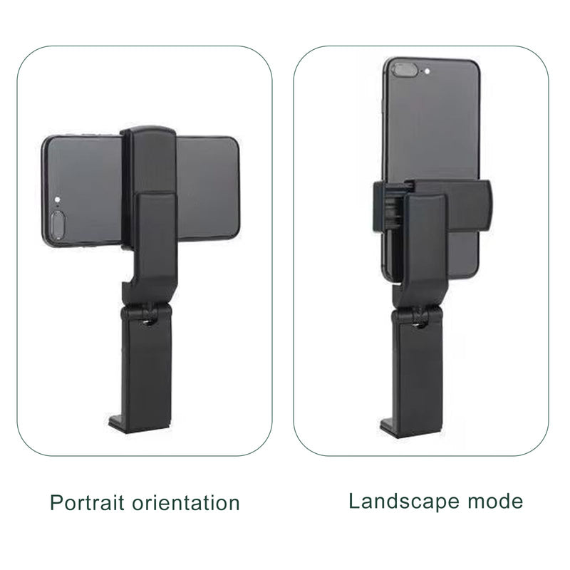 Portable Airplane Phone Holder - Foldable, Adjustable & Rotatable Travel Stand for Desk, Flight, Train Seat & Selfie, Compact Universal Seat Bracket