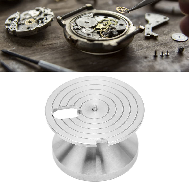 Watch Movement Holder Base, Stainless Steel Watch Modding Repair Tool Movement Holder for Needle Mounting Movement Repair Tools