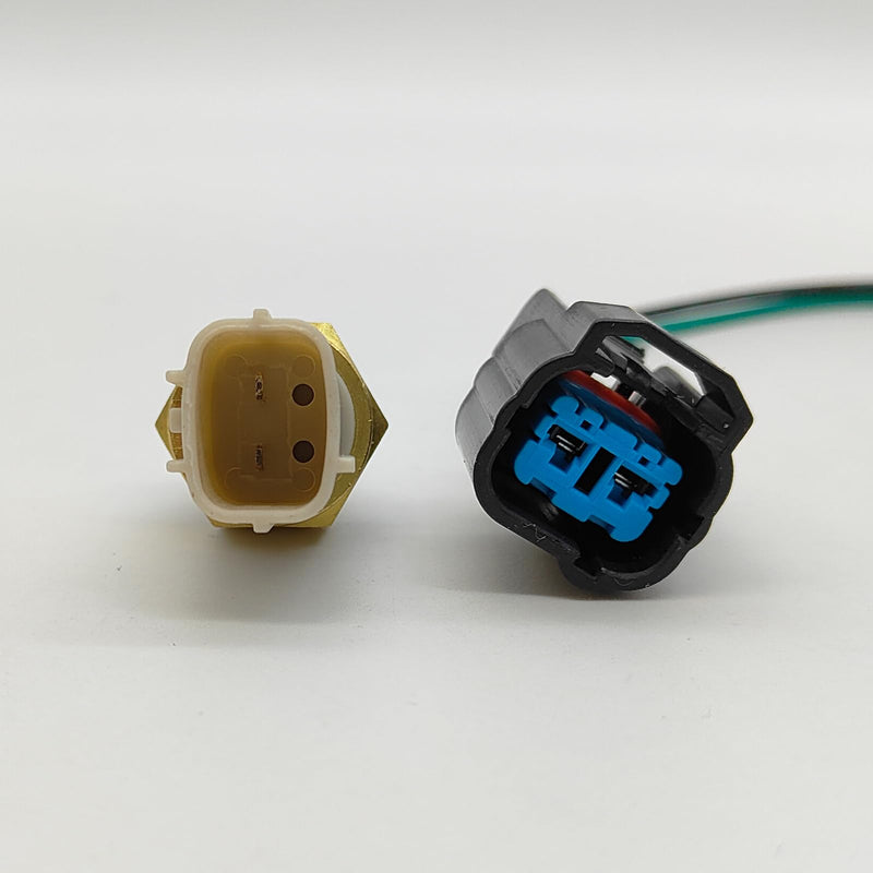 37880-PDA-E01 Air Intake Charge Temperature Sensor W/Connector Compatible with Acura Honda 2003-2010
