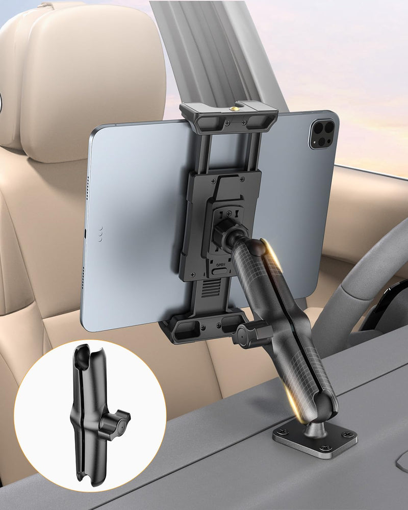 OHLPRO Aluminum Alloy Double Socket Arm-150 for RAM Mounts B Size 1" Ball Components, Durable Mounting Arm Extension Adapter for Car Dash, Truck, Boat Phone Holder and GPS 150 mm