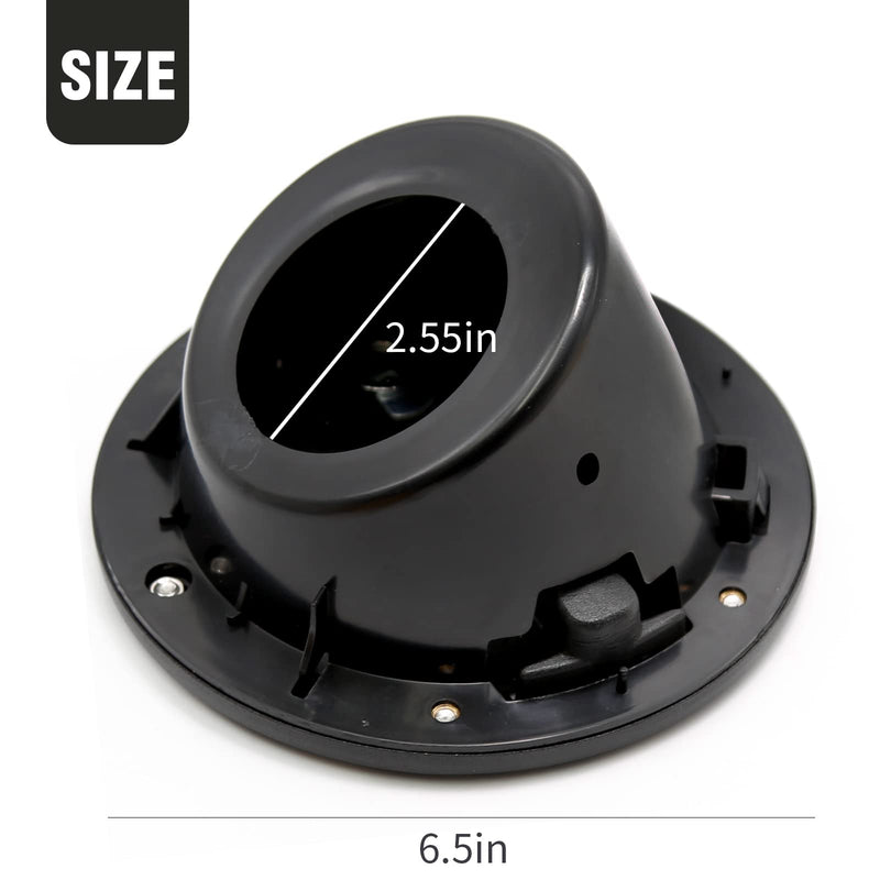 Fuel Tank Filler Cap, Fuel Filler Door Locking Gas Tank Cover, Fuel Filler Door Lock Fuel Cap with keys Replacement for Jeep Wrangler JK Unlimited Rubicon Sahara 2007-2018