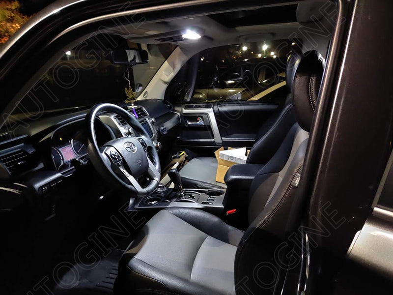 Super Bright 6000K White LED Interior Light Kit Package for 2016 2017 2018 2019 2020 2021 2022 Toyota Tacoma + Install Tool