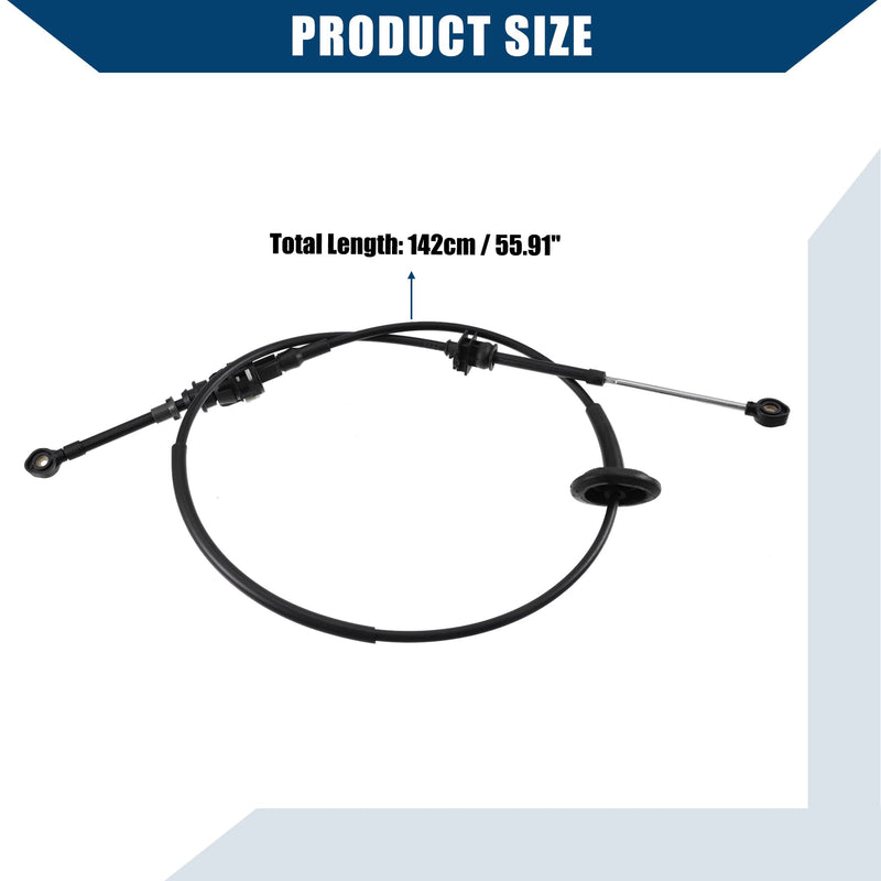 F5TZ-7E395-A/Inner/Automatic Transmission Gear Shifter Cable for Ford F150 1992-1996 for Ford Bronco 1992-1996 / Auto Trans Control Lever Cable/Plastic / 1 Pcs/Black