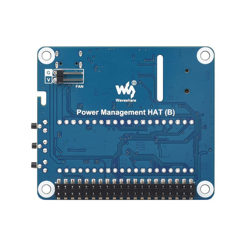 Power Management HAT for Raspberry Pi Series Board, Onboard RTC & Buck-Boost DC Chip,Supports Charging and Power Output at The Same Time