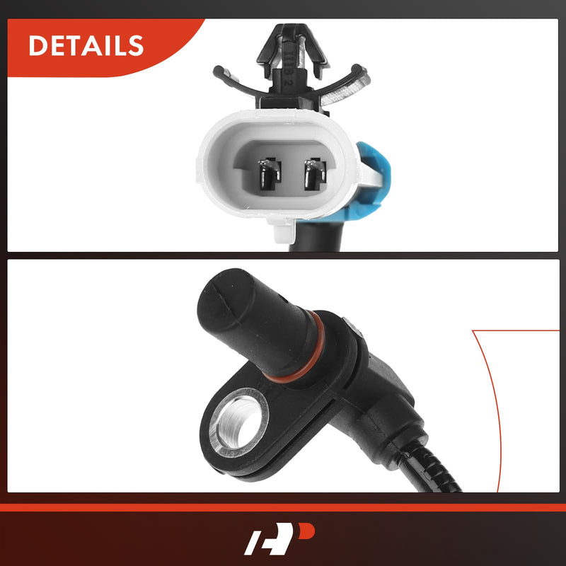 A-Premium Front ABS Wheel Speed Sensor Compatible with Nissan Versa 2012-2019 Sedan, Versa Note 2014-2019 Hatchback, L4 1.6L - Front Driver & Passenger Side, Replace# 47910-1HA0A, 0265008311 Pack of 2