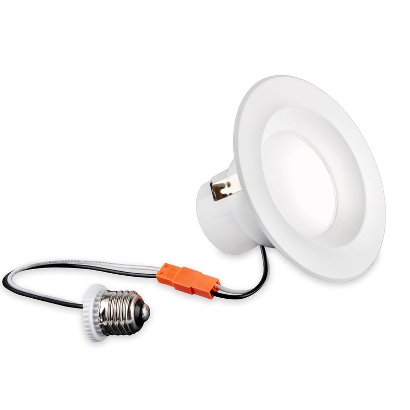 Westgate TC-RDPS4-10W-RGBW-WIFI 4 Inch Round LED Trim Downlight, 10W, White Finish - Compatible with Alexa, Works with Google, Ceiling Light, Multi CCT from 2700K to 5000K