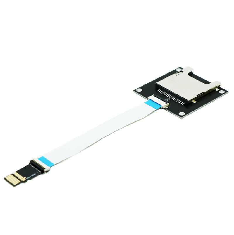 Sintech Micro SD SDXC UHS-II to SD SDXC Extension Card with 9CM Flex Cable,Support SD/SDHC/SDXC UHS-I UHS-II V30 V60 V90,Compatible with Ender 3/Pro/3 V2,Ender 5/Pro/Plus, CR-10S and More 3D Printers