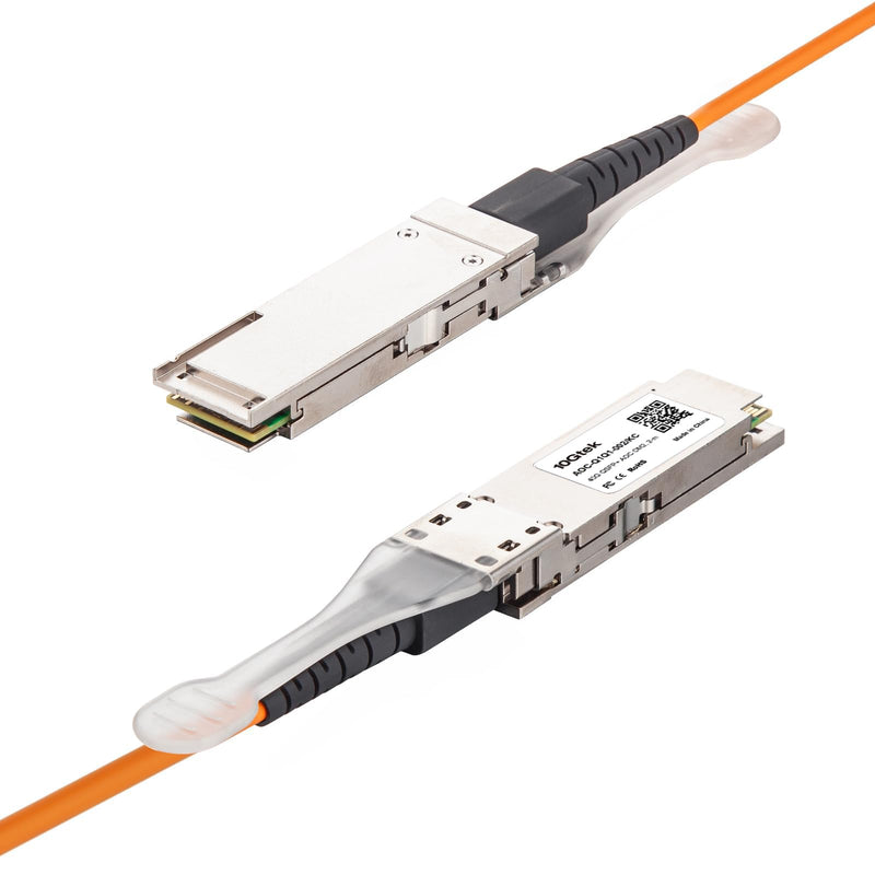 10Gtek 40G QSFP+ AOC Cable - 40GBASE Ethernet Active Optical Cable for IBM/Mellanox, 2-Meter 2m For Mellanox 40G QSFP+