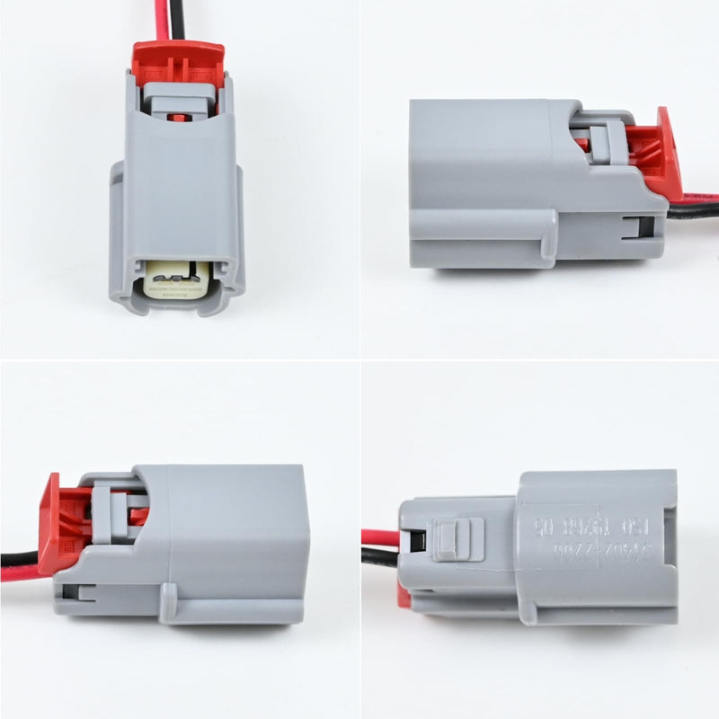 Ambient Air Temperature Sensor Connector fit for Ford Escape Explorer Edge Flex Fusion Taurus F150 F250 F350 F450 F550 Super Duty, Lincoln MKS MKT MKZ MKX, AU2Z14S411AGA, Plug Pigtail Wiring Harness