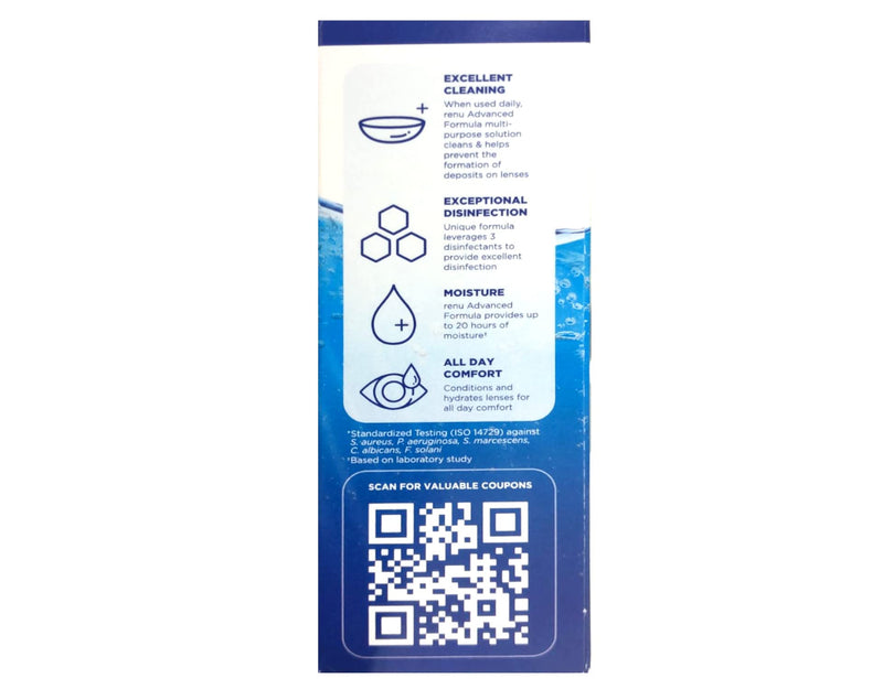 Renu MultiPlus Advanced Formula Multipurpose Solution, 2 Fl Oz 2 Fl Oz (Pack of 1)