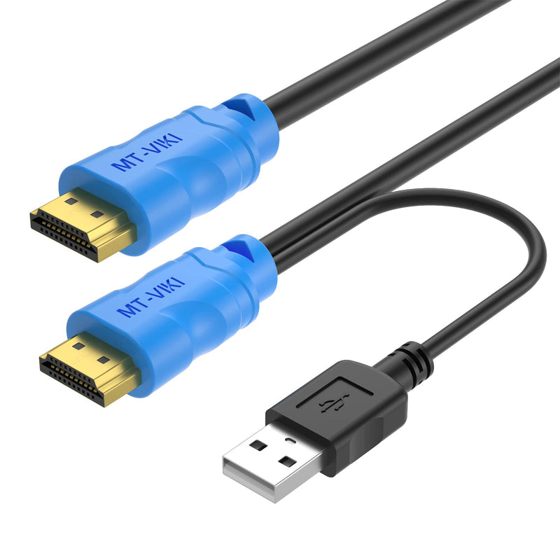 MT-VIKI 2in 1 USB HDMI KVM Cable 1.8m/ 6ft for USB KVM Cable HDMI