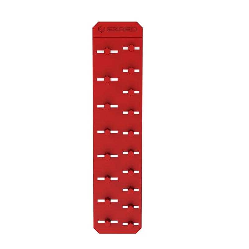 3/8" Magnetic Flexible Socket Holder Holds 18 Sockets Ultra-Flexible Non-Marring Low Profile Design Red