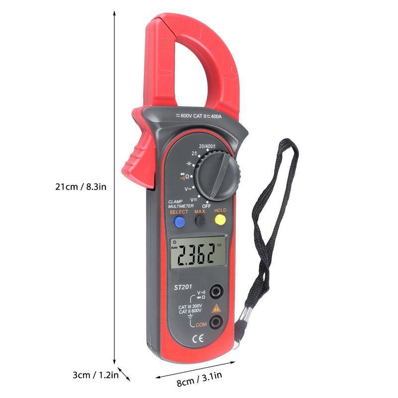 Digital Clamp Meter, Multimeter Voltage Tester DC AC Current Voltage Clamp Voltmeter Ammeter Electrical Digital Multimeter Clamp Meter