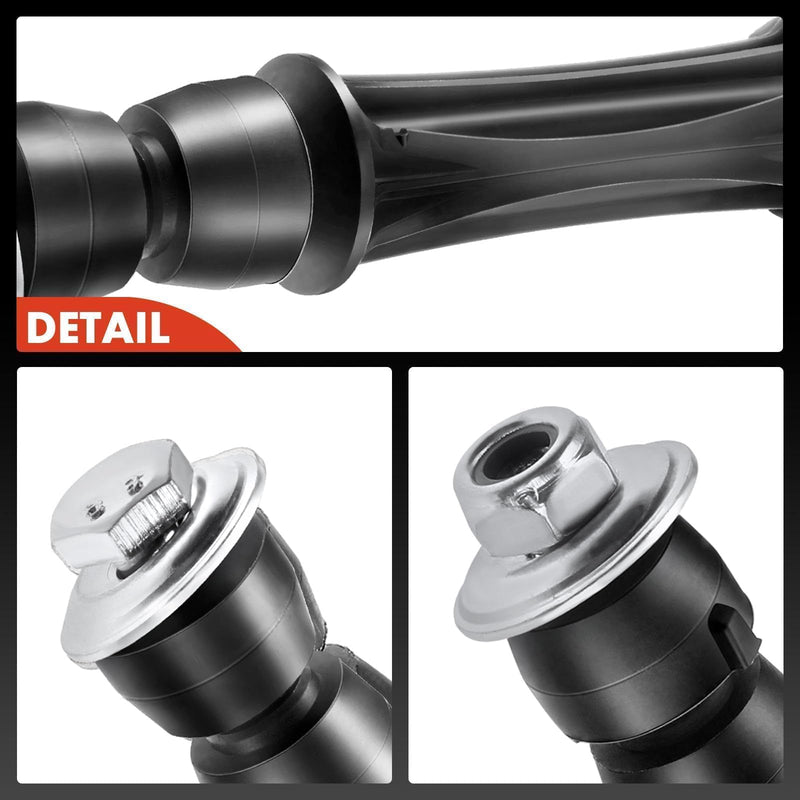 A-Premium 2Pcs Front Sway Bar Links Stabilizer Bar Links, Compatible with Chevrolet & GMC & Cadillac - 2004-2019 - Silverado 1500 Sierra 1500 Tahoe Suburban 1500 Avalanche Yukon Escalade
