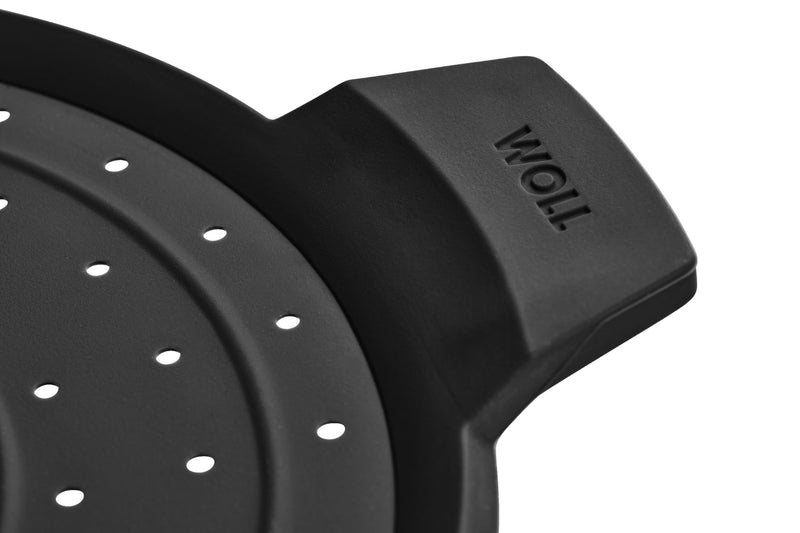 Woll Silicone Splatter Guard 9.5". Help Prevents Hot Liquids from Splattering-Keeps Stove and Counters Clean. 9.5-Inch