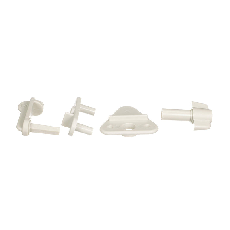 Attwood 11404-6 Pontoon Replacement Latch, Universal Sizing for Square Frames 1 Inch to 1 ¼ Inch, Fits Left- or Right-Hinge Gate One Size