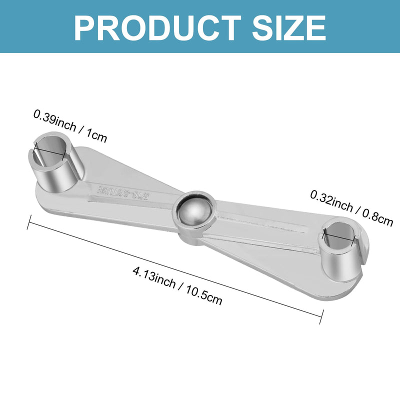 2PCS Fuel Line Disconnect Scissor Tool Set for 3/8”and 5/16”. zinc alloy material made Quick Disconnect Style Fittings for Fuel, Heater, and A/C Line Service, for Vehicles,GM, Ford,Mazda
