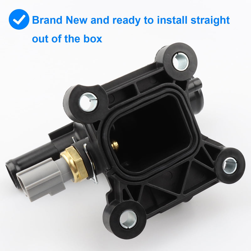 Allmotorparts Engine Coolant Water Outlet & Sensor Replace 902-1085 Compatible with Ford L4 2.0L - 2012-2018 Focus, 2018-2020 EcoSport, Years 2012 2013 2014 2015 2016 2017 2018 Focus