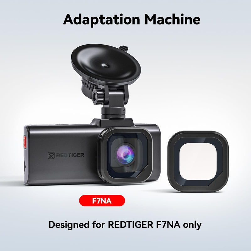 REDTIGER F7NA Circular Polarizing Lens, CPL Filter for Dash Cam, Lens Protection for F7NA, Reduce Glare & Reflection, Enhance Contrast(Not Compatible with F7NP/F7N/F7NT/F17)