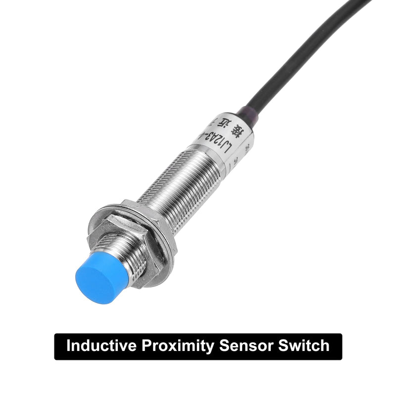 MECCANIXITY M12 Approach Sensor Inductive Proximity Sensor Switch NC Normally Close PNP 4mm Detection Distance, DC 6-36V LJ12A3-4-Z/AY, 3.3ft, 5Pcs 5