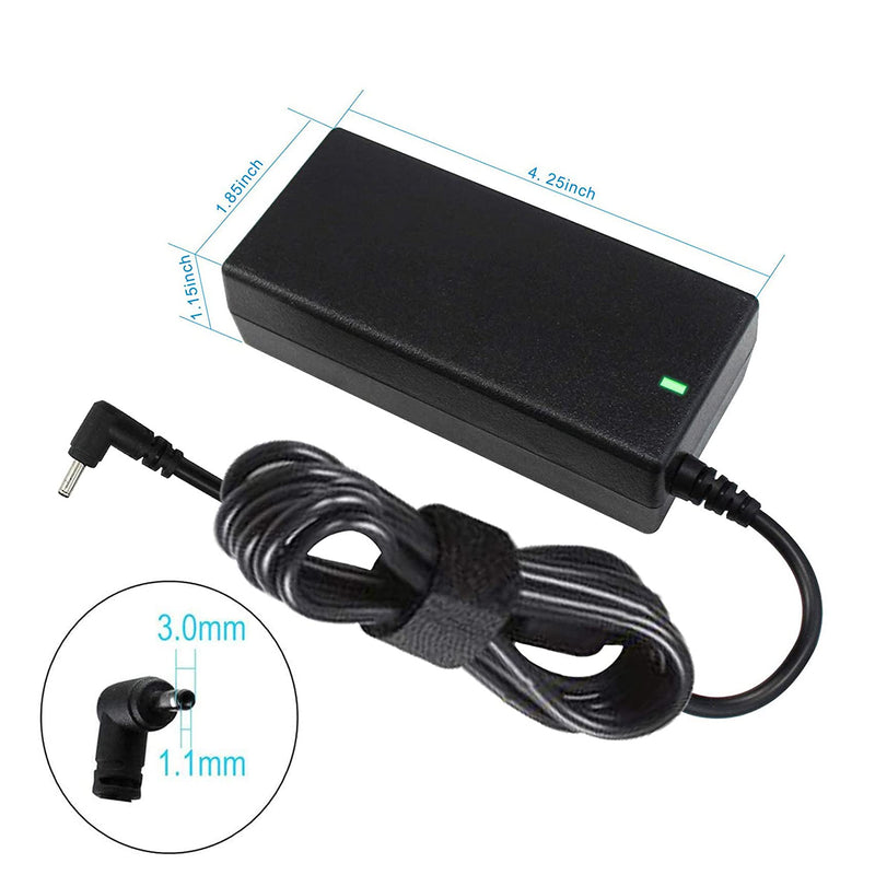 N20C5 N22C5 N23C3 N23H5 N23H1 N19H2 65W Laptop Charger for Acer 3.0 * 1.1mm | for Acer Swift,Aspire 3 5 Series A315-58 ADP-45FE F 19V 3.42A Also Fit for Samsung Galaxy View 18.4" Tablet SM-T670N/T677A