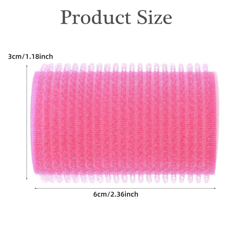 6 Pcs Sponge Hair Rollers Foam Curlers Tools Hairdressing Curlers Tools Hair Styling for Women and Girls (Random Color) (6) 6
