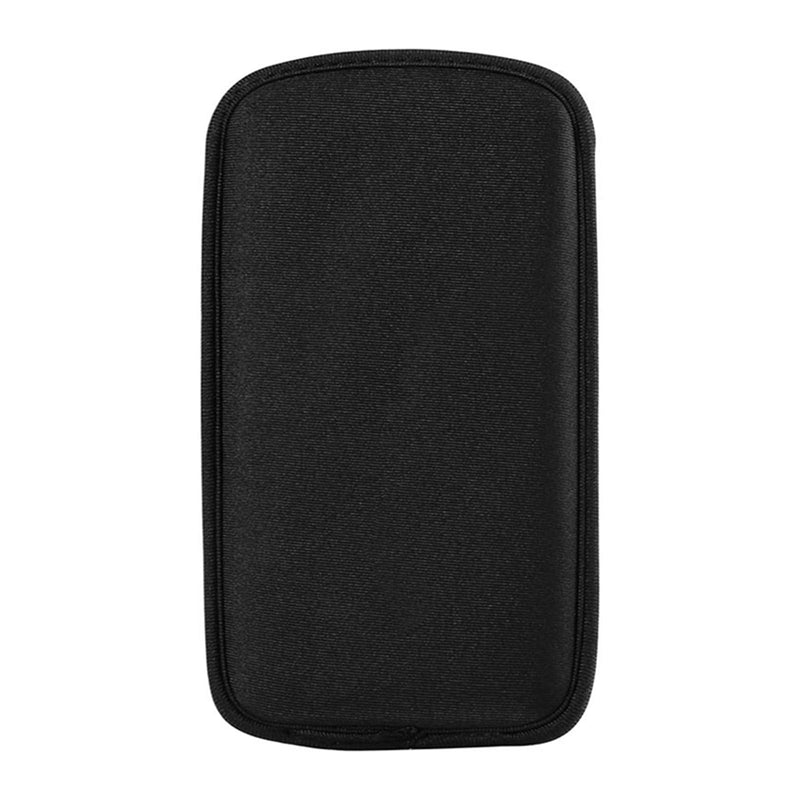 Direct-Insert Neoprene Waterproof Phone Pouch (6.3-7.2") Shockproof Scratch-Resistant Black