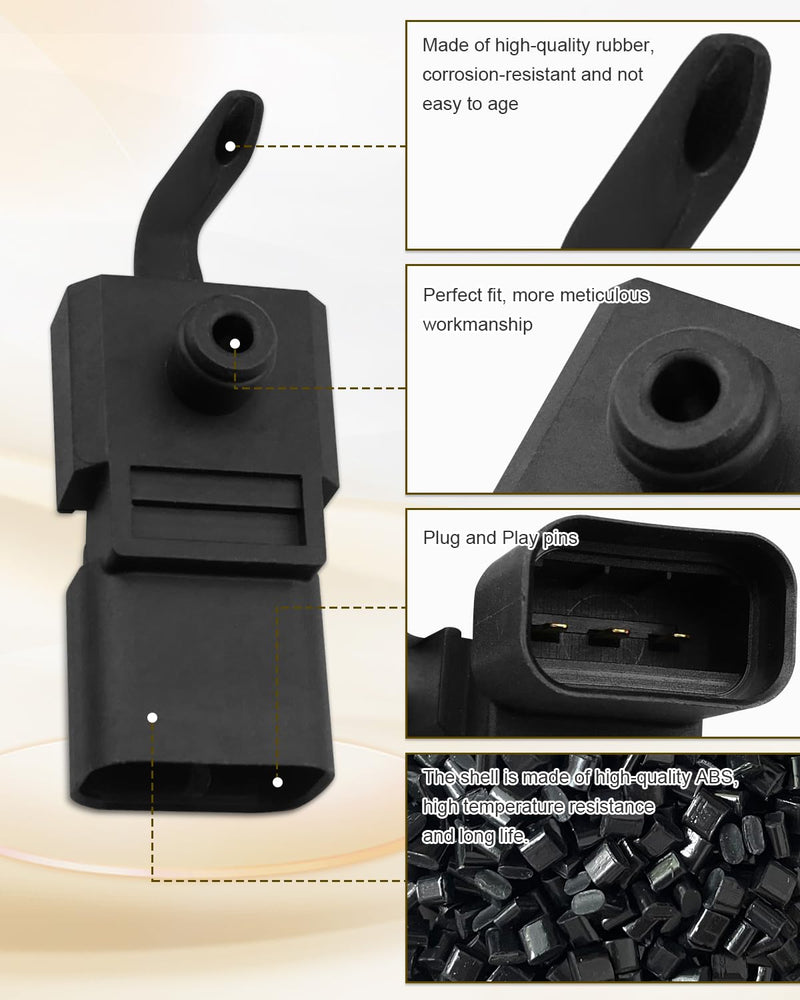 31435-2J000 Fuel Tank Pressure Sensor Fit for Hyundai Kia 2009 2010 2011 2012 2013 2014 2015 Replace 314352J000