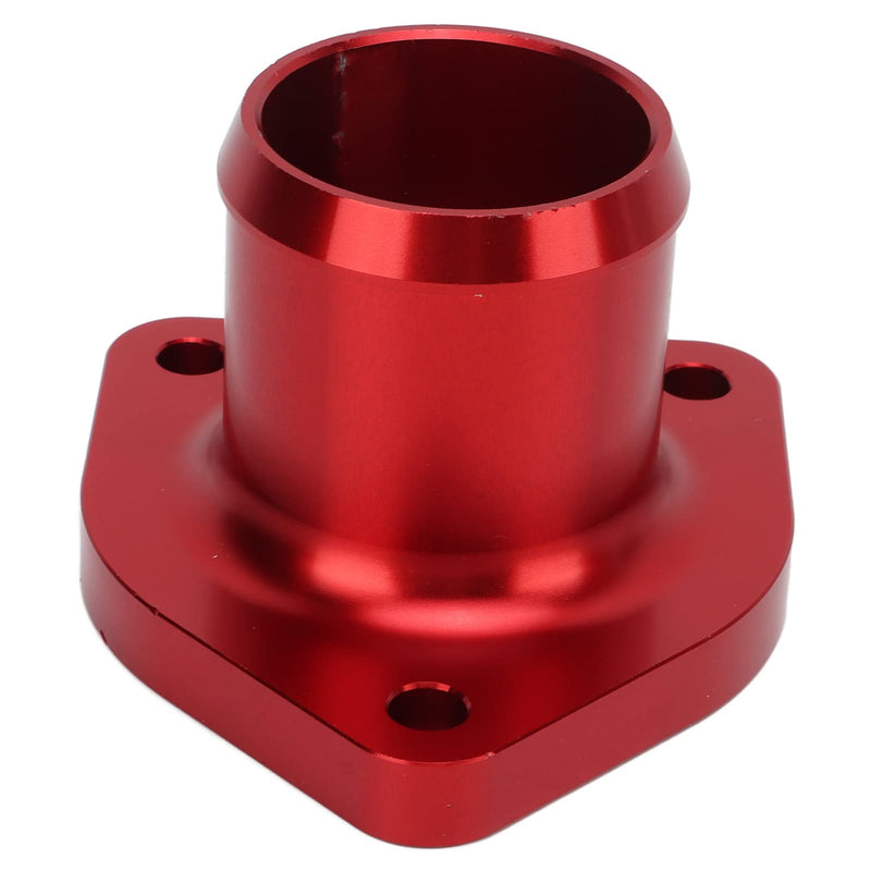 Acouto Thermostat Housing for Ford 7.3L 1999-2003 Billet Aluminum Alloy Engine Thermostat Housing Replacement with Screws and Sealing Accessories(Red)