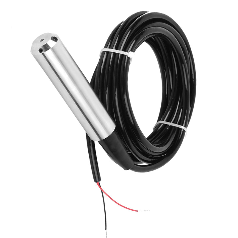 Liquid Level Sensor for Detecting DC24V 4-20mA Level Transmitter 304 Stainless Steel Signal Output Water Level Sensor Detector Liquid Level Sensor(0-2 Meters Range)