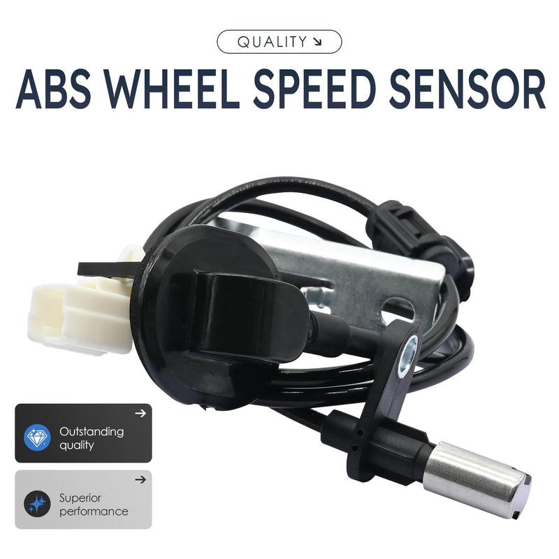 2Pcs Rear Left and Right Abs Wheel Speed Sensor Compatible with Mazda Cx-5 K0174371Ya Als2876 AWD 13 14 15 2013 2014 2015